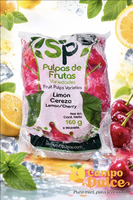 Pulpas de frutas variedades Limón-cereza x 130gr - 10 und