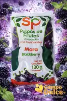 Pulpas de frutas variedades Mora x 130gr - 10 und