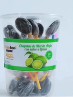 Chupetas de Miel con Sabor a Limon x 20 Unidades