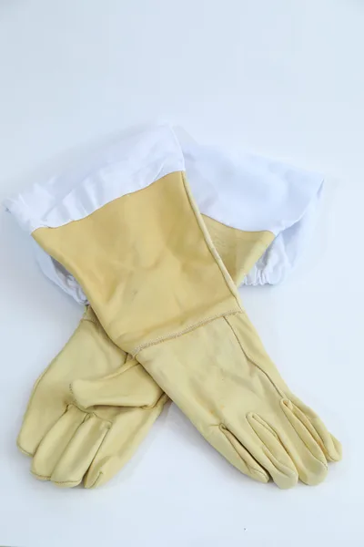 Guantes caña alta de carnaza