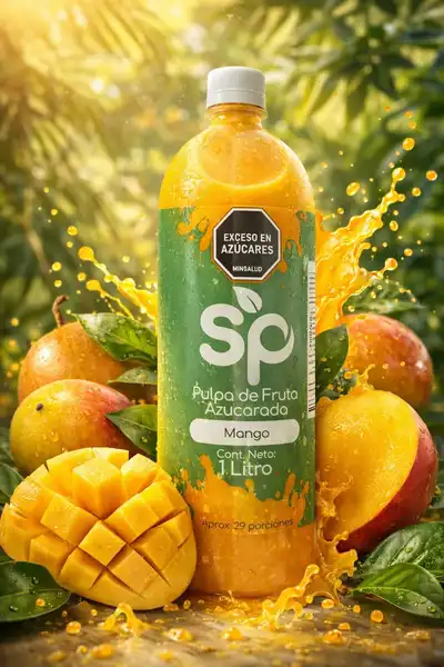 Pulpas de frutas variedades Mango x 130gr - 10 und