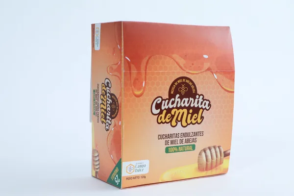 Cucharitas de miel endulzantes caja x 25 unidades con iva